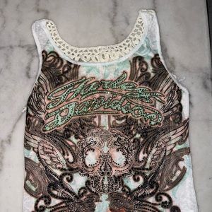 Harley Davidson Bling Top